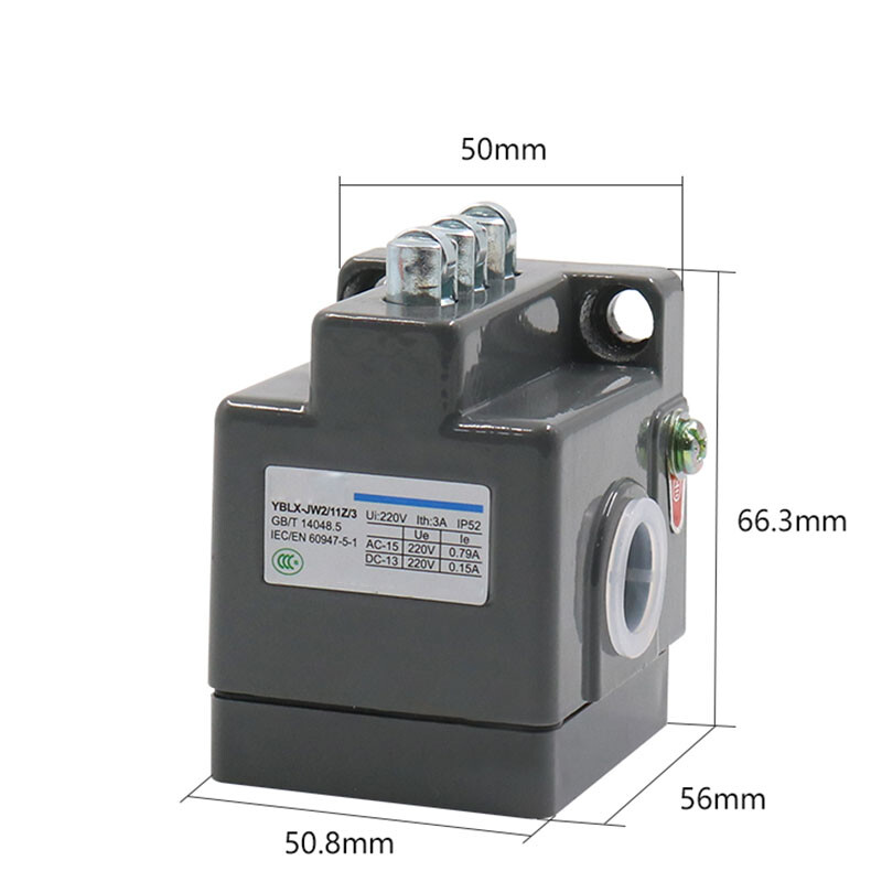 Limit Switch 3 Ways Roller Plunger for CHINT JW2-11Z/3 3NO 3NC