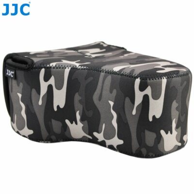 JJC OC-MC3GR Waterproof Neoprene Kamera Taschen Bag for DSLR with Kameraobjektiv