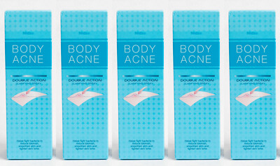 5x Mistine Body Acne Double Action Anti Back Chest Blemish Treatment Spray 50 ml