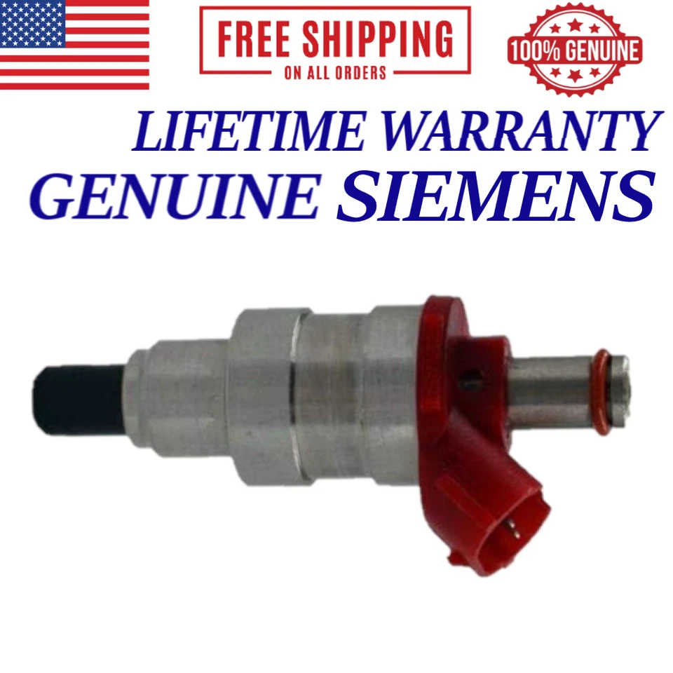 Paquete de 4 inyectores de combustible OEM SIEMENS para Mazda MPV 1990-1994 y B2600 2,6 L I4 Foto 2 de 3