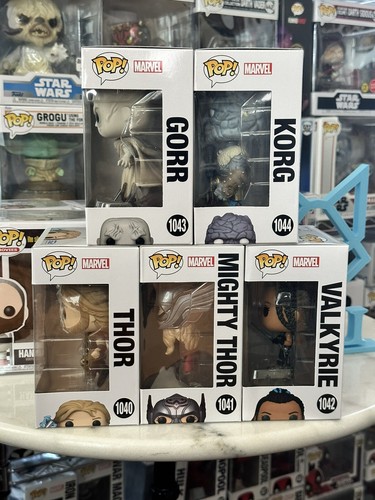 Funko Pop! Marvel Thor: Love & Thunder - Bundle all 5 pops - Picture 4 of 6