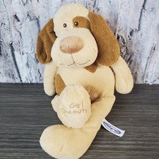Mary Meyer Girl Scouts Puppy Dog Brown Tan Pl...