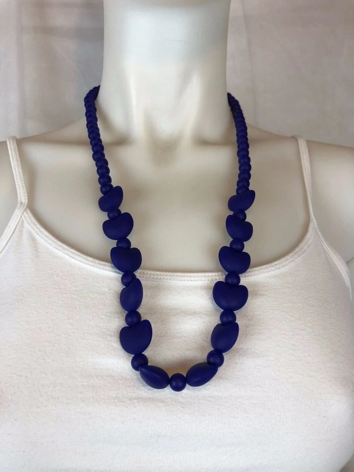 Baby Silicone Teething Necklace for Mom to Wear BPA Free FDA APVD Pick Color #10 - Image 2 of 4