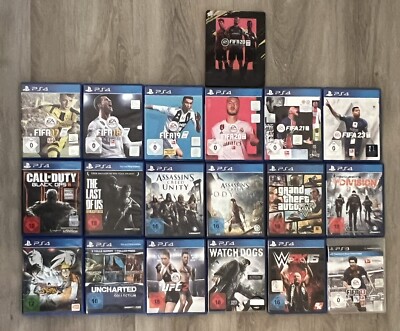 PS4 Spielsammlung + 1x PS3 Spiel ''guter Zustand ''