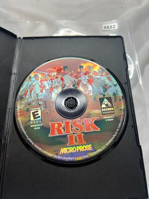 Risk II Hasbro Interactive PC Tested Video Game Used