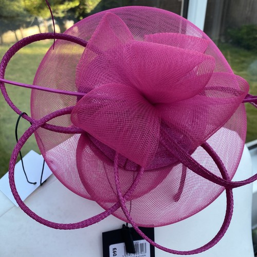 Damaged Fascinator Headband Hat 