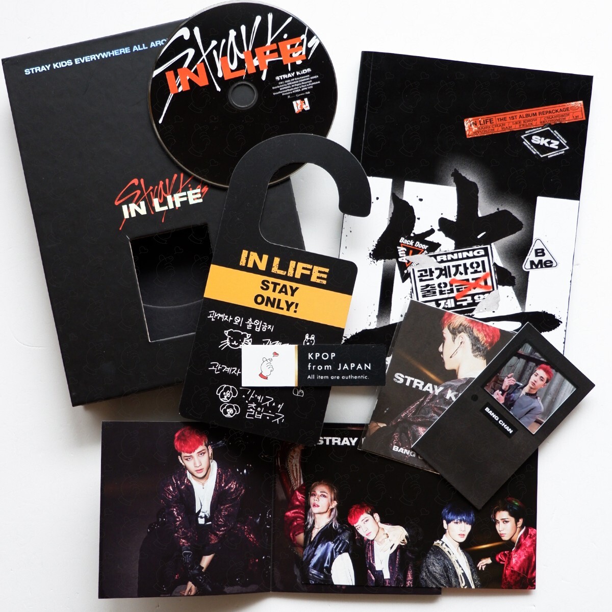 BANGCHAN Stray Kids IN LIFE Limited Edition CD Official Photocard