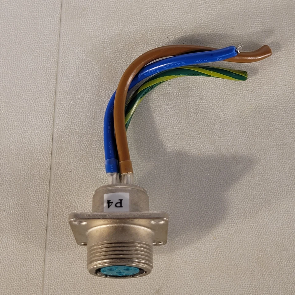 Jae Electronics SRCN2A13-3S 3 Position Circular Connector Receptacle, Female - Image 3 of 4