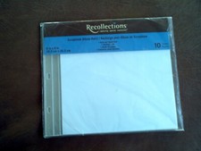 Recollections Scrapbook Album Refill 8 "x 8" New 10 Sheets