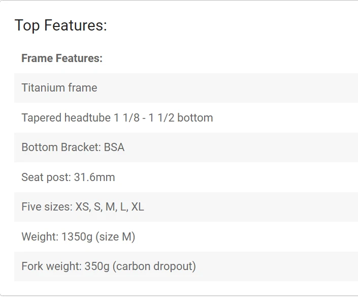 New Dedacciai Strada K-19 Titanium Road Bike Frame X-Large XL White Grey - Image 3 of 3