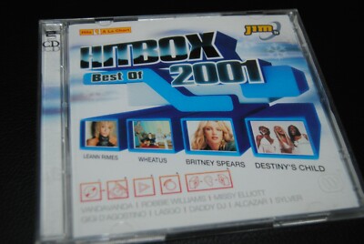 HITBOX - BEST OF 2001 COMPILATION DOUBLE CD / WARNER - 0927 41850 2 / 2001