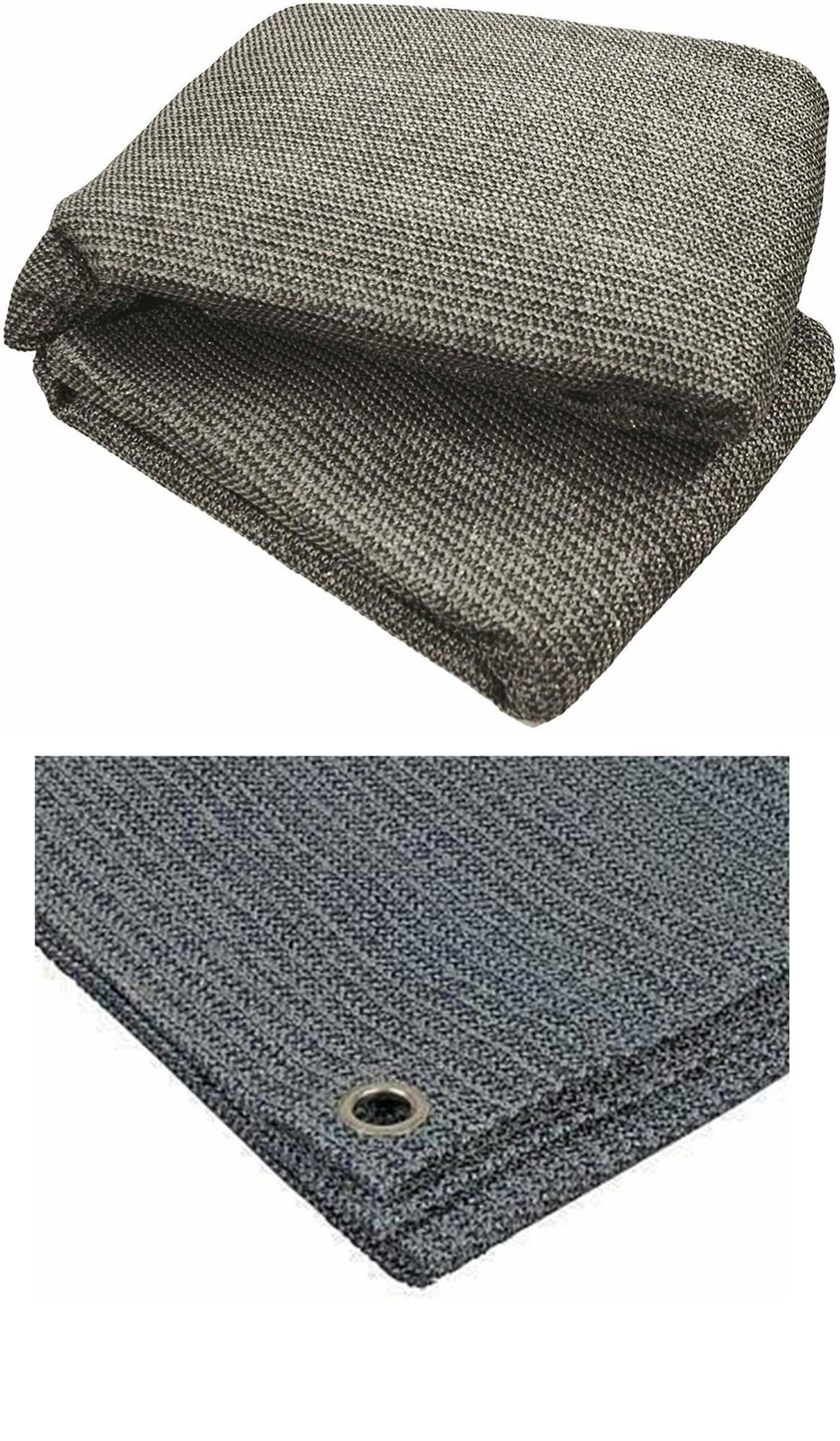 Supreme Breathable 2.5 x 6m Charcoal Caravan Awning Carpet Tent Groundsheet
