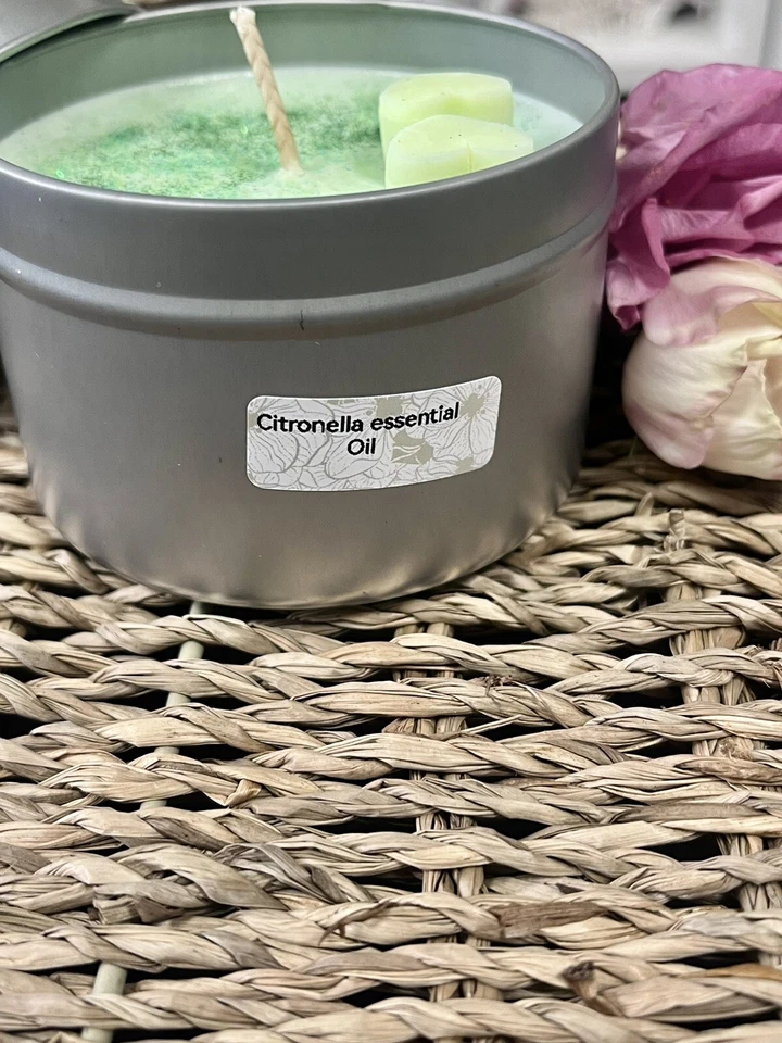 Vegan Citronella essential oil Candle hand made - Image 3 of 4