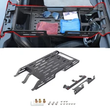New Front Roof Holder Storage Shelf Luggage Carrier For Jeep Wrangler JL JT 18+