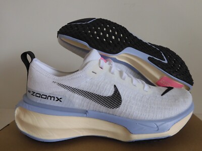 NIKE ZOOMX INVINCIBLE RUN FLYKNIT 3 WHITE-BLACK-FOOTBALL GREY SZ 7
