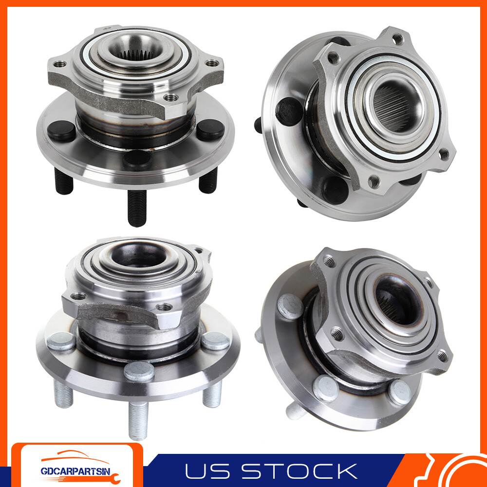 (4) Front & Rear Wheel Bearing Hub Assembly Fits Dodge Charger Chrysler 300 AWD
