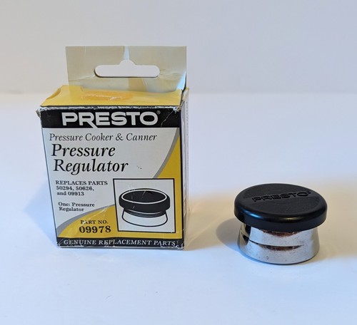 Canning Weights Presto 09978 Black Pressure Regulator For Cooker