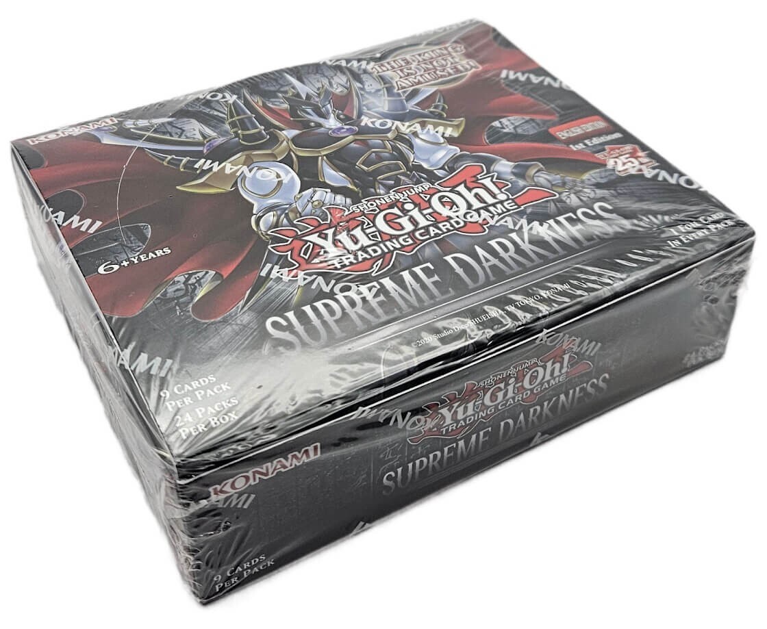 Yu-Gi-Oh Supreme Darkness 24-Pack Booster Box 1st Edition Sealed TCG