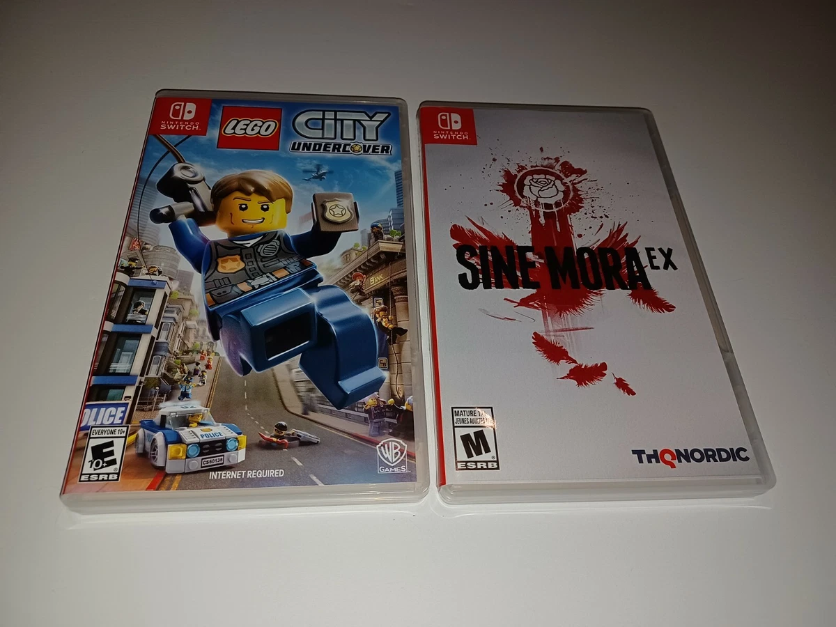 NINTENDO SWITCH 2 PACK, SINE MORA EX,LEGO CITY UNDERCOVER