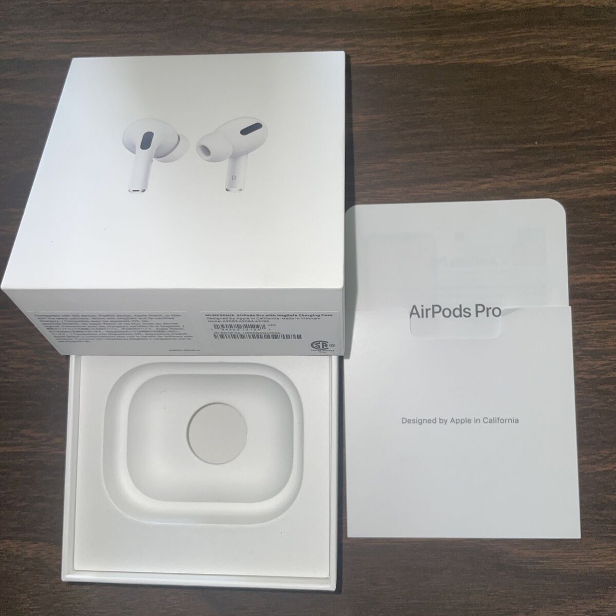 Apple AirPods Pro 2021 Replacement Box Authentic EMPTY Apple AirPods Pro 2021 Replacement Box Authentic EMPTY