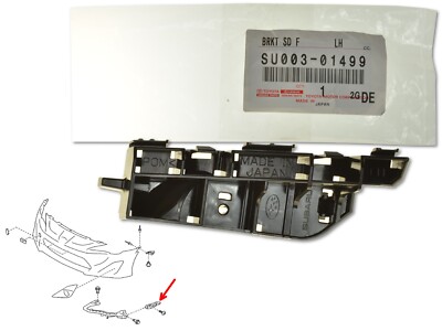 Stoßstangenhalter Vorne Links SU003-01499 OE für Toyota Gt86 12- Subaru Brz 12-