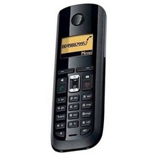 Gigaset A58h  Zusatz Mobilteil für A580 A585 Schwarz / Pianoschwarz