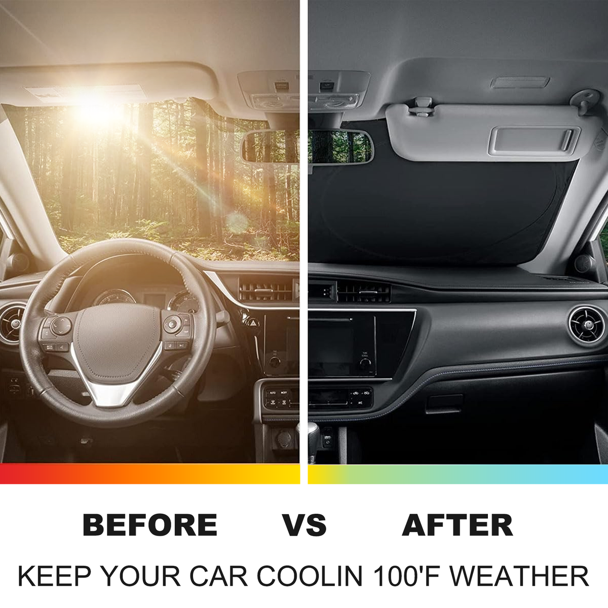 COVERCRAFT TOYOTA HARRIER サンシェード For Toyota Harrier 2024 Windshield Folding Sun Shade Sun