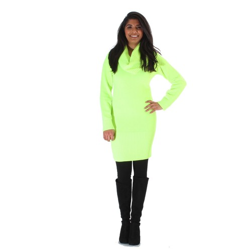 Ladies Cowl Neck Jumper Sweater Tops Tunic Long Sleeve Dress Size S Plus Size 18 - 第 99/147 張圖片