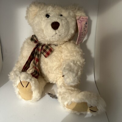 Official Russ Berrie Byron Teddy Bear Plush Kids Soft Stuffed Toy Animal NOS