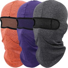 Balaclava Ski Full Face Mask Windproof Sun UV Protection Head Hood for Men Women