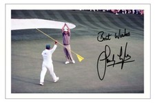 SANDY LYLE Signed Autograph PHOTO Fan Gift Signature Print GOLF The MASTERS