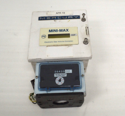 Honeywell Gas Volume Corrector Mercury Mercor Mini-Max-PT 0-60PSIG No Probe