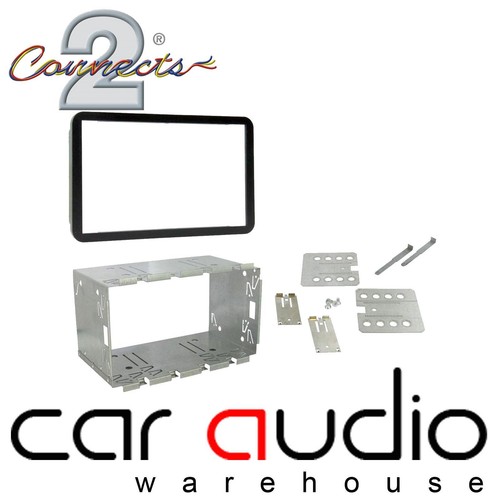 Connects2 Alfa Romeo 159 Sportwagon 2005 On Car Stereo Double Din Facia Panel - Picture 5 of 6