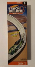 hot wheels track builder turn it curved track set f