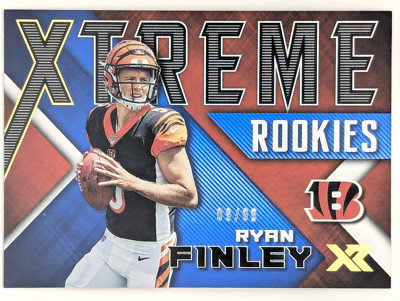 2019 Panini XR - Xtreme Rookies Ryan Finley #X-16 Blue /99 (RC)