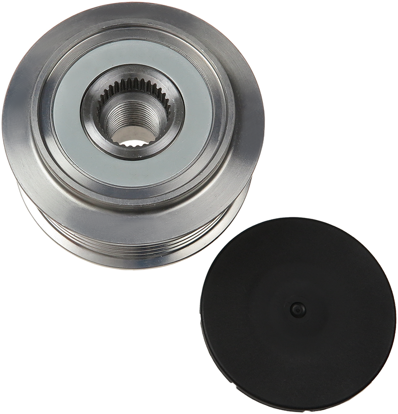 Alternator Freewheel Pulley fits Audi A6 Allroad C6 6-Groove OAP F-239779