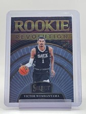 VICTOR WEMBANYAMA 2023-24 SELECT ROOKIE REVOLUTION #9 SPURS Q7084