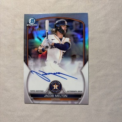 2023 Bowman Chrome - Prospect Autographs Jacob Melton #CPA-JML Refractor /499 