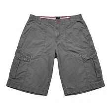 Men's s Jordan Brand  32 Gray Ripstop Cargo Shorts Jumpman Tactical Y2K