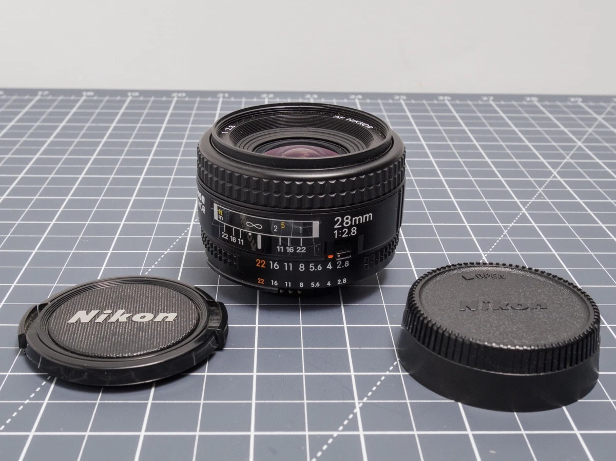 Nikon NIKKOR f/2.8 Camera Lenses 28mm Focal for sale - eBay