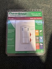 Interruptor de control del ventilador de humedad y condensación DewStop FS-100 nuevo sellado