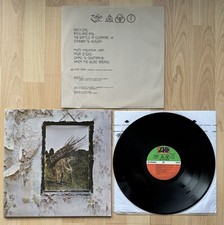 Led Zeppelin - Led Zeppelin IV / Untitled LP Vinyl, 1971, Atlantic. VG , VG 