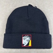Junji Ito Collection Crunchyroll Beanie Ripple Junction Black Hat Anime Horror