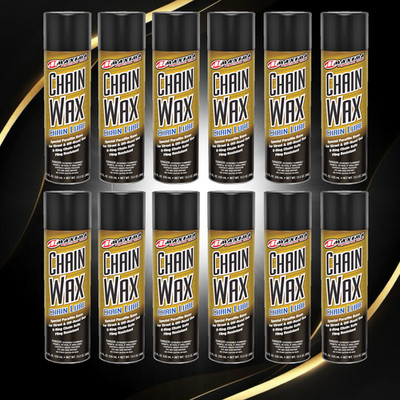 Maxima Racing Oil 74920 Chain Wax Lube 13.5 oz Case of 12