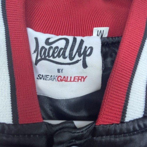 Laced Up Slam Dunk Satin Jacket Med Jordan Chicago Sneak Gallery Champion 1988 - Picture 5 of 7