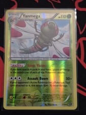 Yanmega 7/114 :: Steam Siege ::  Reverse Holo Mint Pokemon Card