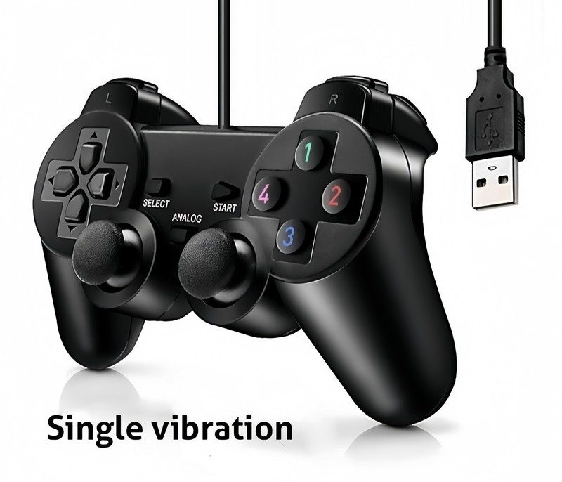 USB Wired Game Controller Gamepad Joystick Joypad for Laptop PC Computer Gaming