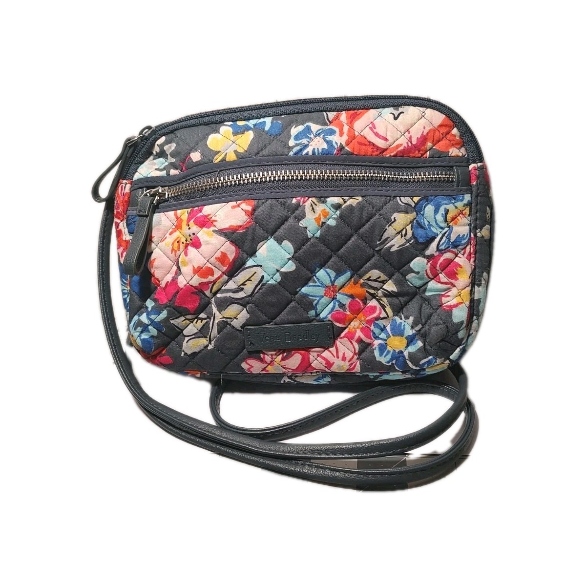 Vera Bradley Iconic RFID Little Crossbody, Signature Cotton