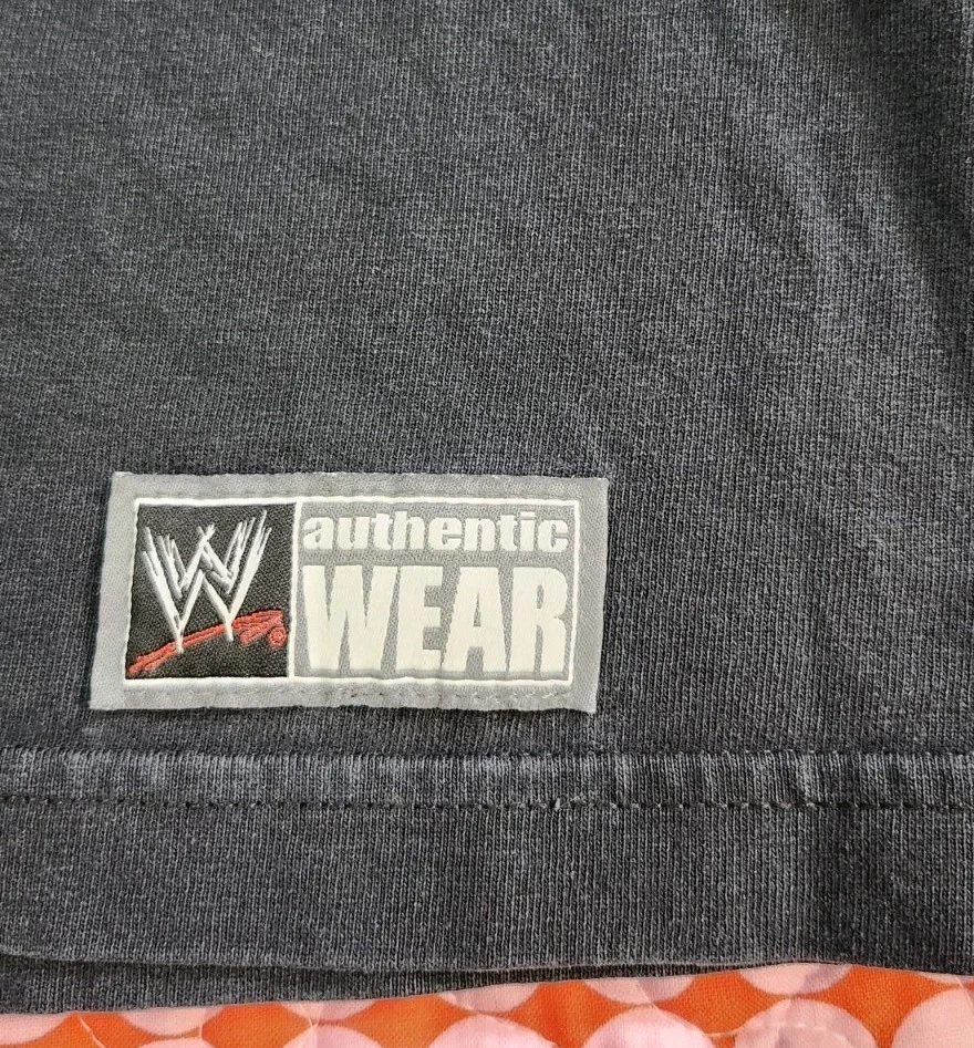 WWE 正品 Wear Randy Orton RKO 黑色骷髅T恤 - 大号 2011 摔跤  — 第 2/4 张图片