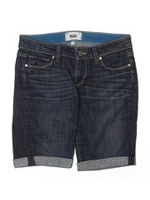 Paige Women Blue Denim Shorts 25W